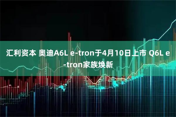 汇利资本 奥迪A6L e-tron于4月10日上市 Q6L e-tron家族焕新